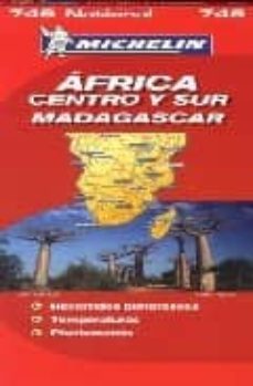 africa centro-sur, madagascar (mapa michelin)-9782067119055