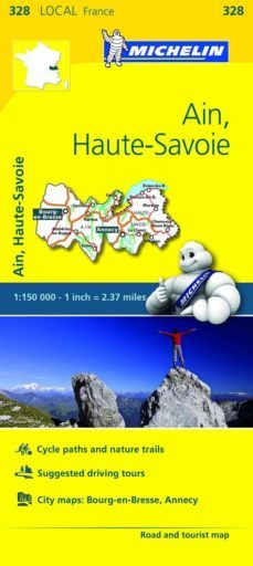mapa local ain, haute savoie-9782067210455