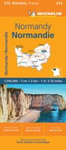 mapa regional normandie 10513-9782067258655