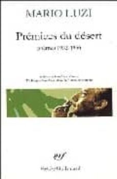 premices du desert: poemes 1932-1956-9782070313655