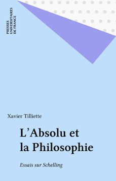 l'absolu et la philosophie (ebook)-xavier tilliette-9782130701255