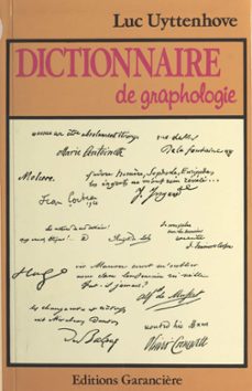 dictionnaire de graphologie (ebook)-luc uyttenhove-9782402417655