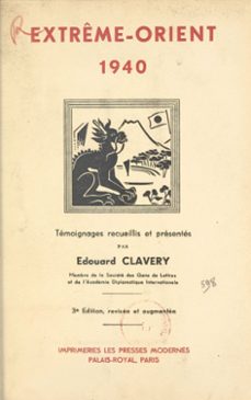 extrême-orient, 1940-édouard clavery-9782402519755
