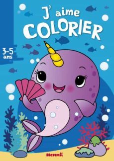 j aime colorier (3-5 ans) (licorne des mers)-9782508051555