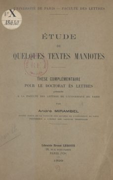 -andré mirambel-9782705943455