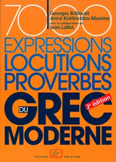 7000 expressions, locutions, proverbes de grec moderne - 2e edition (ebook)-9782728838455