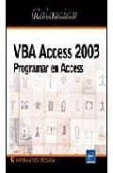 vba access 2003: programar con access (recursos informaticos)-9782746023055