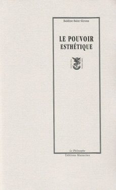 le pouvoir esthétique-baldine saint girons-9782845781955