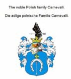 the noble polish family carnevalli. die adlige polnische familie carnevalli. (ebook)-werner zurek-9783755767855