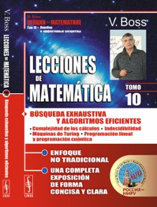 lecciones de matematica: busqueda exhaustiva y algoritmos eficien tes.-v. boss-9785396007055