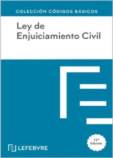 ley de enjuiciamiento civil 12ª edicion 2024-9788410128255