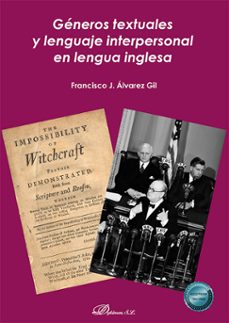 generos textuales y lenguaje interpersonal en lengua inglesa (ebook)-francisco j. álvarez gil-9788410703155