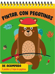 pintar con pegatinas - de acampada-9788411510455