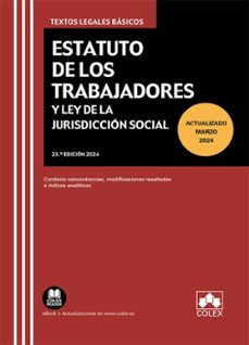 estatuto de los trabajadores y ley de jurisdicción social 20-9788411943055