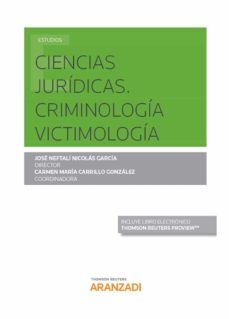ciencias juridicas. criminologia, victimologia-jose neftali nicolas garcia-carmen maria carrillo gonzalez-9788413081755