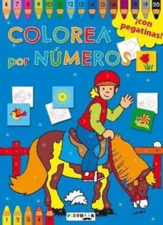 colorea por numeros (azul)-9788416189755