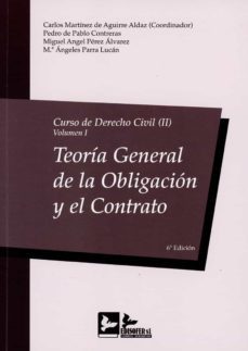 curso de derecho civil, 02/01. teoria general de la obligacion y el contrato-9788418493355