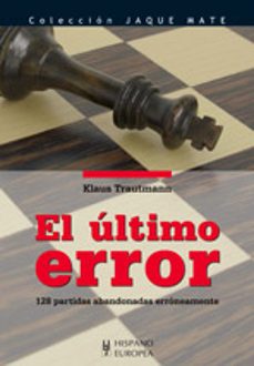 el ultimo error-klaus trautmann-9788425516955