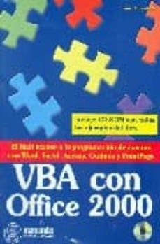 vba con office 2000-peter monadjemi-9788426712455