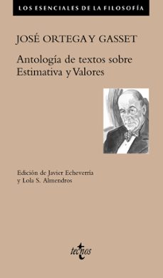 antologia de textos sobre estimativa y valores-jose ortega y gasset-9788430983155