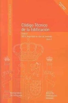 codigo tecnico de la edificacion, libro 7: db si seguridad en cas o de incendio (3ª ed.)-9788434018655