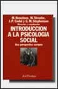 introduccion a la psicologia social (5ª ed.): una perspectiva eur opea-9788434408555