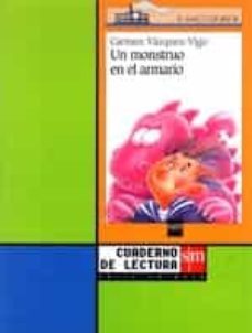 cuaderno lectura un monstruo en el armario-9788434866355