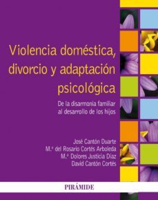 violencia domestica, divorcio y adaptacion psicologica (ebook)-jose canton duarte-9788436828955