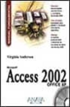 access 2002 (manuales fundamentales) (incluye cd-rom)-9788441512955