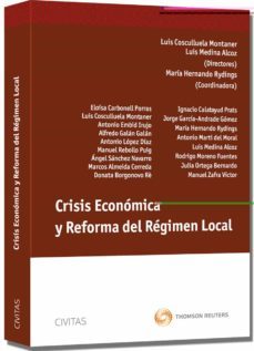 crisis economica y reforma del regimen local-luis cosculluela montaner-9788447040155