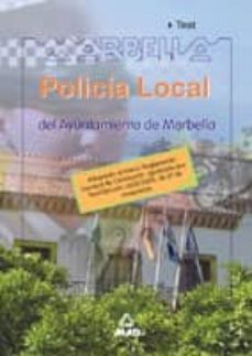 policia local del ayuntamiento de marbella. test-9788466528955