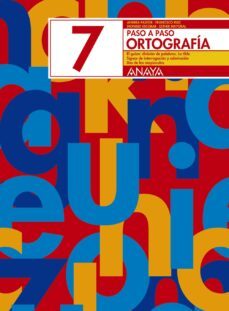 ortografia 7. paso a paso-andrea pastor-9788466717755