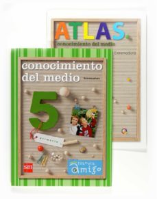 conocimiento del medio 5º primaria nuevo planeta amigo ed 2009 cast  extremadura-9788467532555