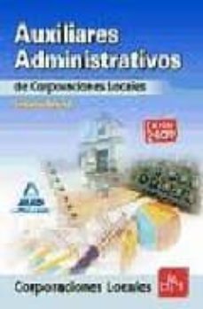 auxiliares administrativos de corporaciones locales. temario gene ral-9788467611755
