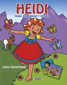 heidi para colorear y pegar-9788467749755
