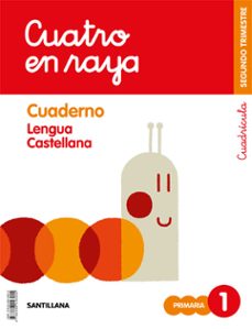 lengua 1º educacion primaria cuatro en raya cuaderno 2 cuadricula castellano ed 2018-9788468048055