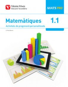 mats pro 1º eso cataluña matematiques 1 activitats de progressio personalitzada llibre 1,2 i 3 catalan-9788468251455