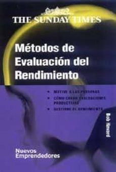 metodos de evaluacion del rendimiento-bob havard-9788474329155
