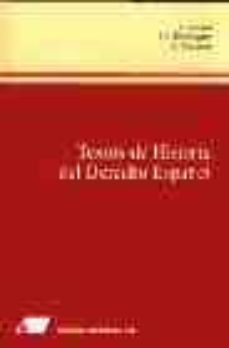 textos de historia del derecho español-9788479911355