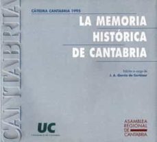catedra cantabria 95 la memoria historica de cantabria-jose angel garcia de cortazar-9788481021455