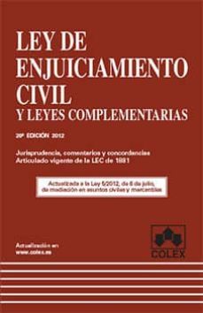 ley de enjuiciamiento civil (20ª ed.)-9788483423455