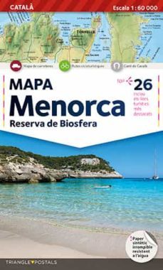 mapa menorca (1:60000)-9788484780755