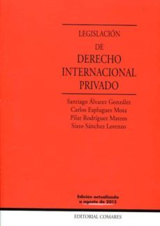 legislacion de derecho internacional privado-9788490453155