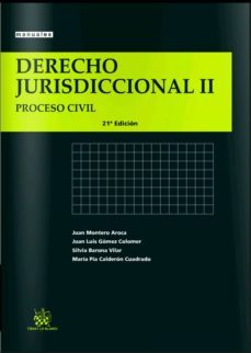 derecho jurisdiccional ii proceso civil 21ª ed. 2013-9788490530955