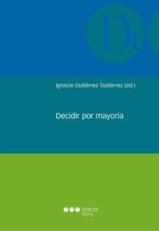 decidir por mayoria.-9788491230755