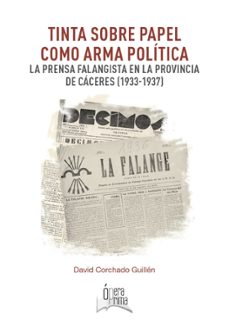 tinta sobre papel como arma politica-david corchado guillen-9788491271055