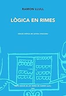 logica en rimes-ramon llull-9788491913955