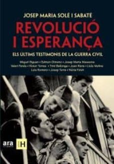 revolucio i esperança-josep m. sole i sabate-9788492552955