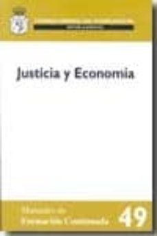 justicia y economia (manuales de formacion continuada 49/2009)-9788492596355