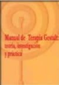 manual de terapia gestalt: teoria, investigacion y practica-philip brownell-9788492597055